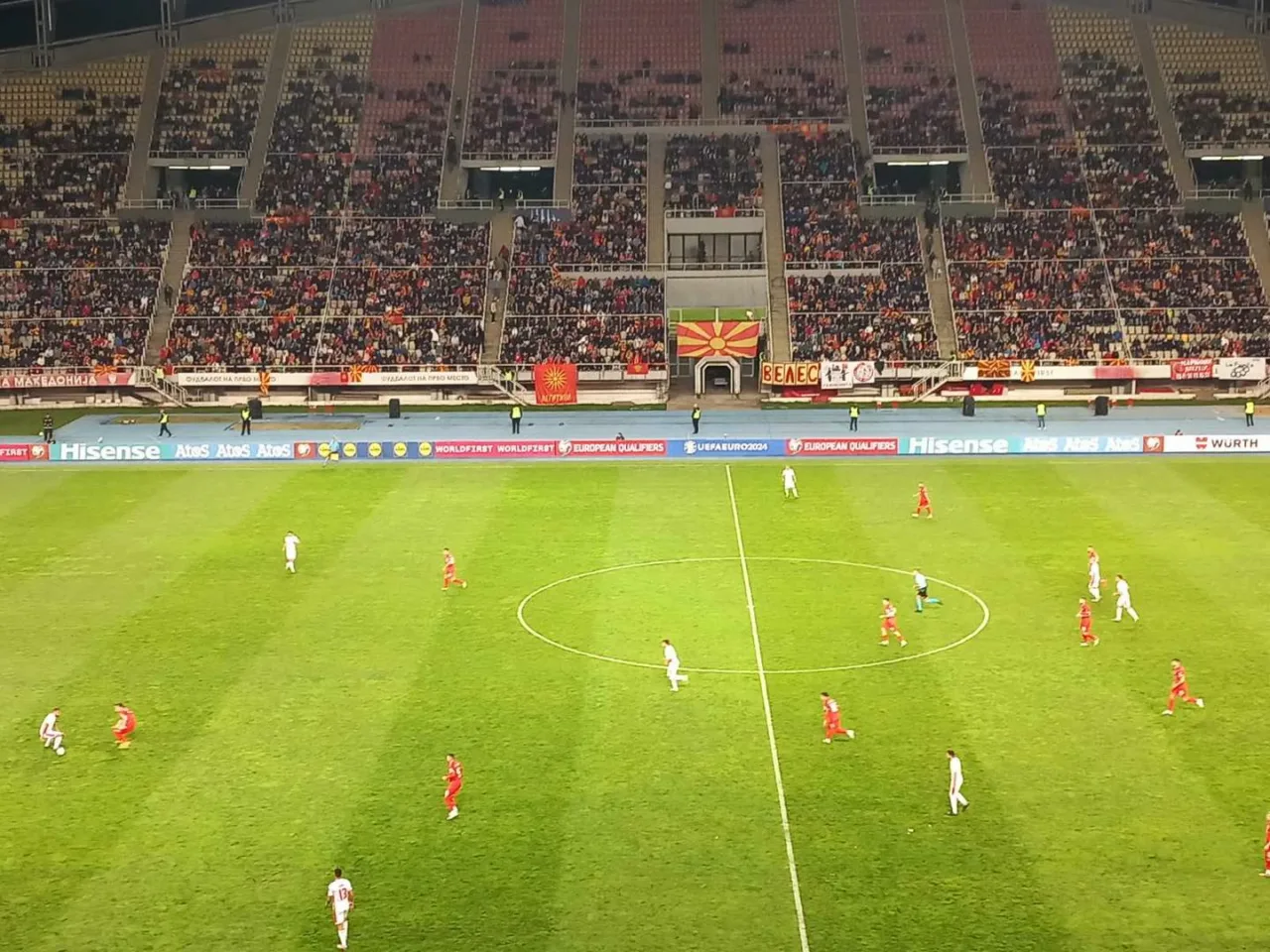 Спасовски: Националната арена „Тодор Проески“ во Скопје ечи за нашите најдобри фудбалери!
